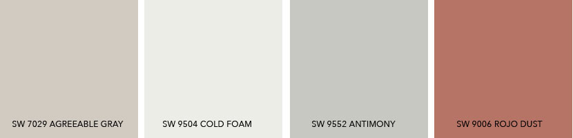 What Colors Coordinate With Sw 7029 Agreeable Gray Hampton Redesign - Complementary Paint Colors To Agreeable Gray