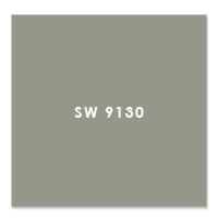 sw 9130 evergreen fog coordinating colors